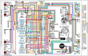 1936 Ford Car & Truck Color Wiring Diagram