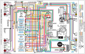 1978 Chevy C & K Light Truck Color Wiring Diagram