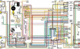 Austin Healey 100-6 Color Wiring Diagram